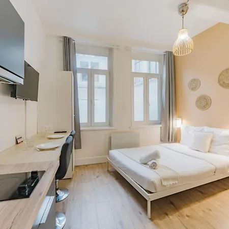 Centre - Nice, Cozy And Functional Апартаменты Лилль